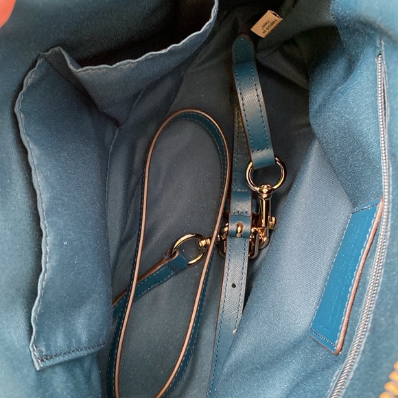 Coach Peyton Signature Domed Satchel with Charms - Picture 11 of 13